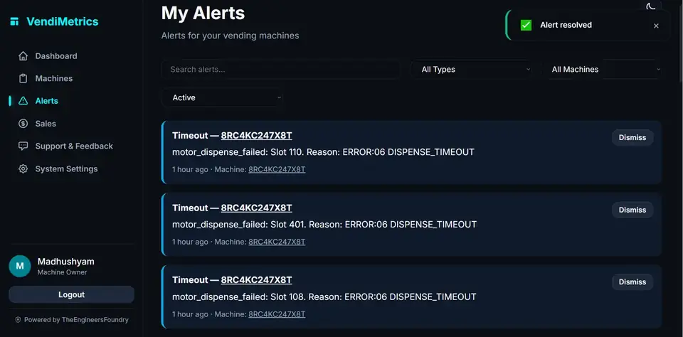Alerts